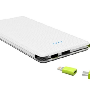 Bateria Extra Portátil Universal Power Bank Slim Usb - PN951 - 10000mAh - Branco