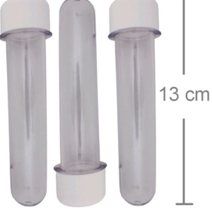 Potinhos para Lembrancinhas - Tubete Tampa Branca