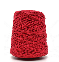 Barbante 1,5mm rolo com 82m - Vermelho