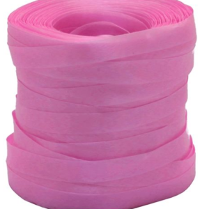 Fitilho Plástico 0,5 cm x 50 m - Rosa