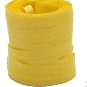 Fitilho Plástico 0,5 cm x 50 m - Amarelo