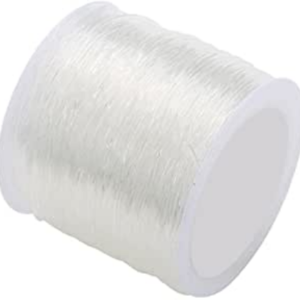 Fio de Silicone 0,6 mm Cristal