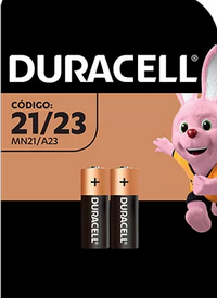 Pilha mini alcalina Duracell MN21 / A23 12v - BT 2 UN