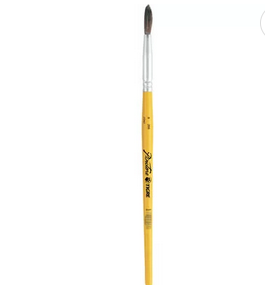 Pincel redondo n.00 amarelo 8266-00 Tigre BT 1 UN