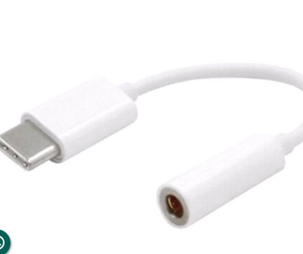 Adaptador Type C para Conector de Fones de Ouvido P2 - - Imagem 2