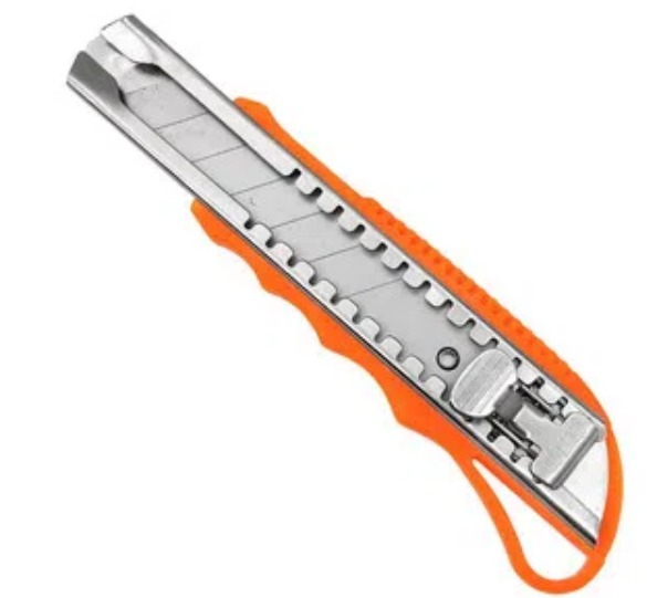 Estilete Lamina Larga 15x2cm Cores Sortidas - Imagem 2