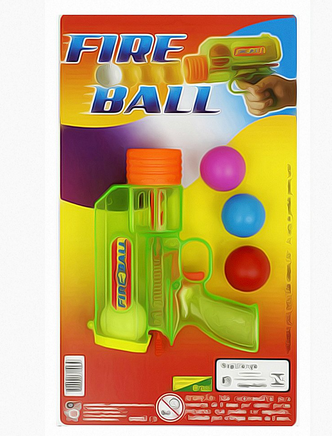 Fire Ball Arminha De Brinquedo Infantil Colorida U - Imagem 2